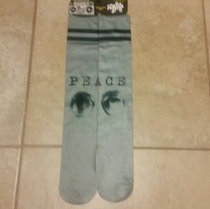 Men's Crew Sock "Radio Days" *PEACE*